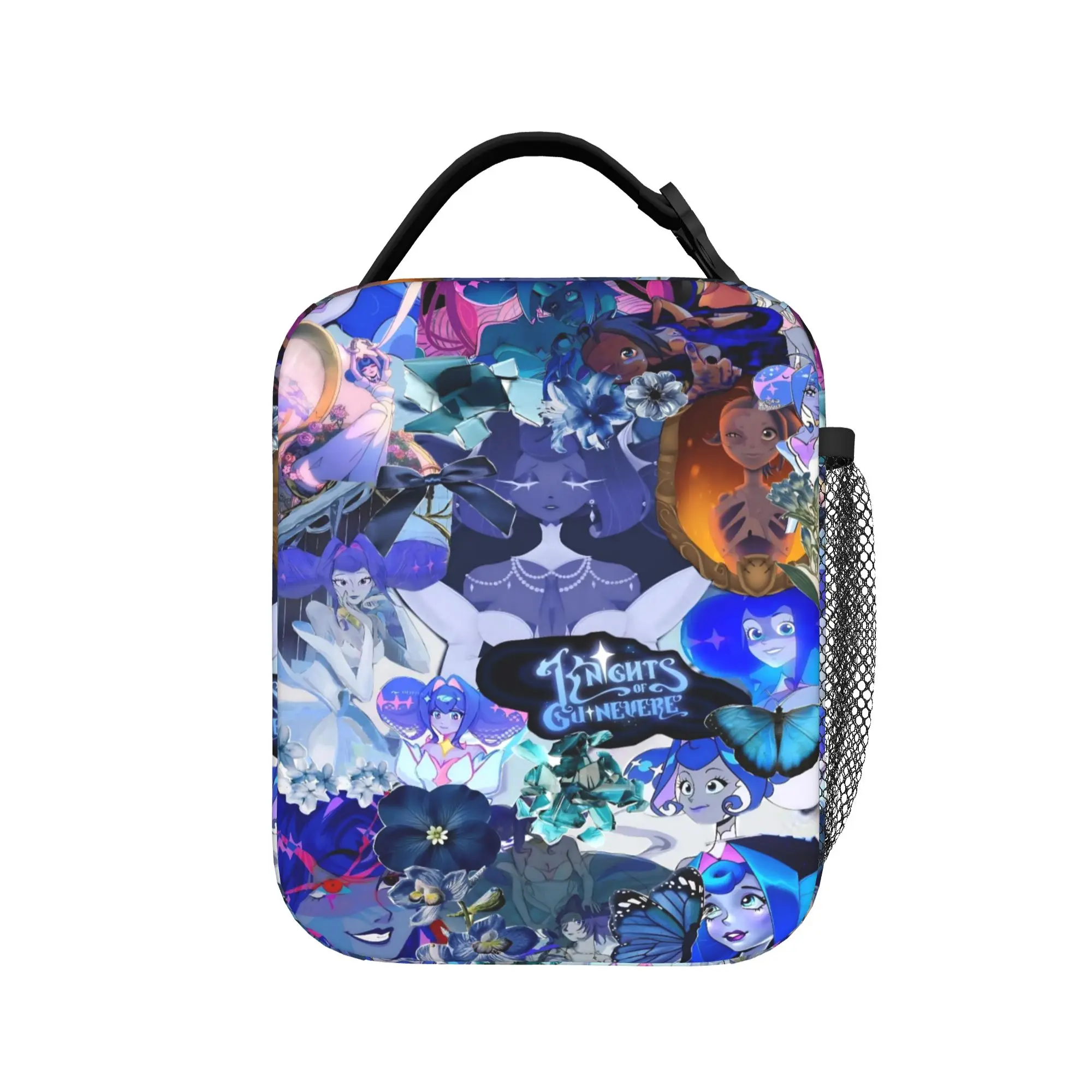 Insulated Lunch Tote Bag K-Knights Of Guinevere Accessories  Lunch Food Box Multifunction Thermal Cooler Lunch Box For School