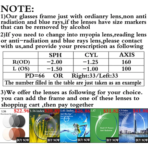 Imagen 2 del producto Montura de gafas ópticas para hombre y mujer, gafas Vintage de Johnny Depp, montura de gafas de acetato para ordenador, lentes transparentes