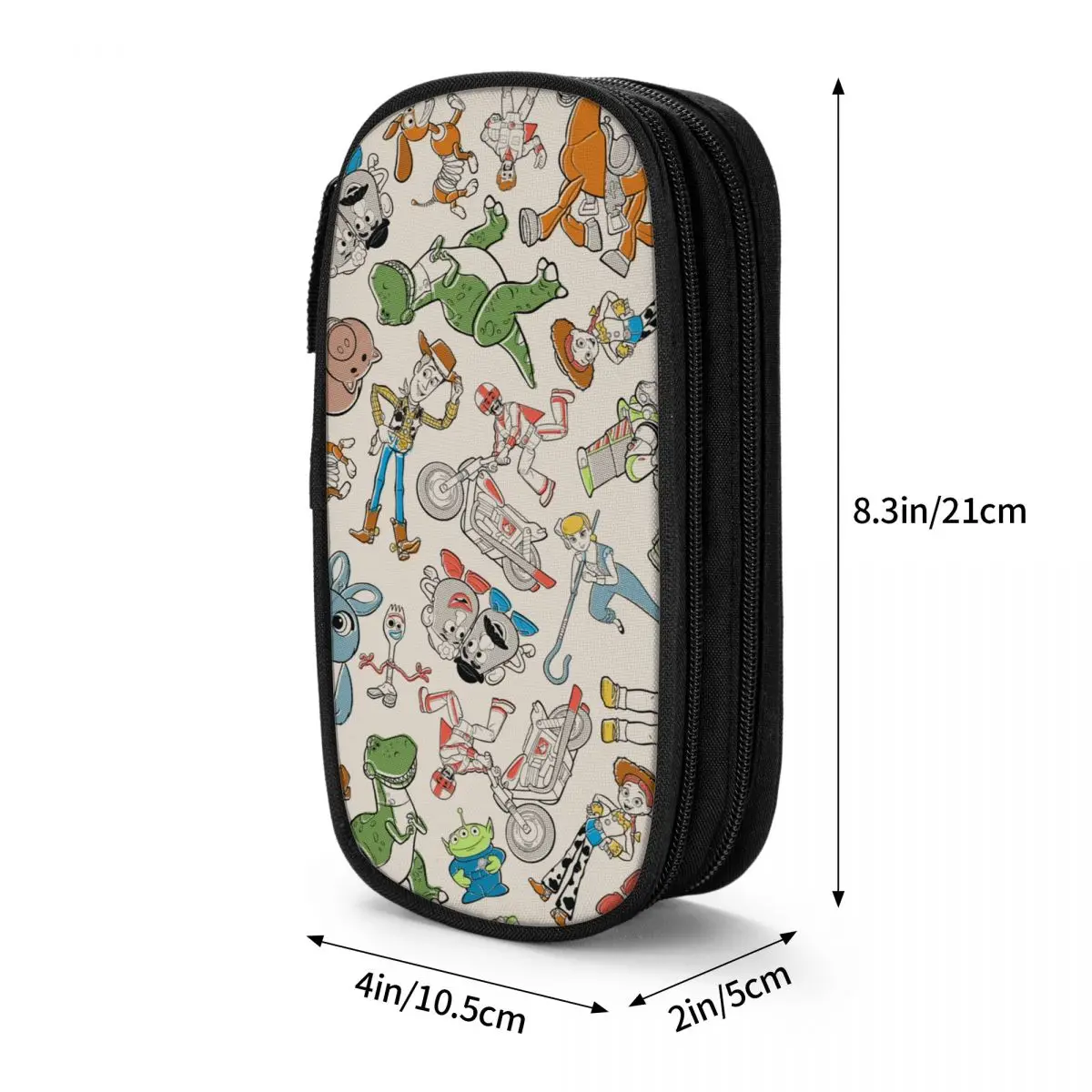 Toy Story Buzz Lightyear Pencil Case Pen Box Bags Student Large Storage School Supplies Zipper Pencil Box