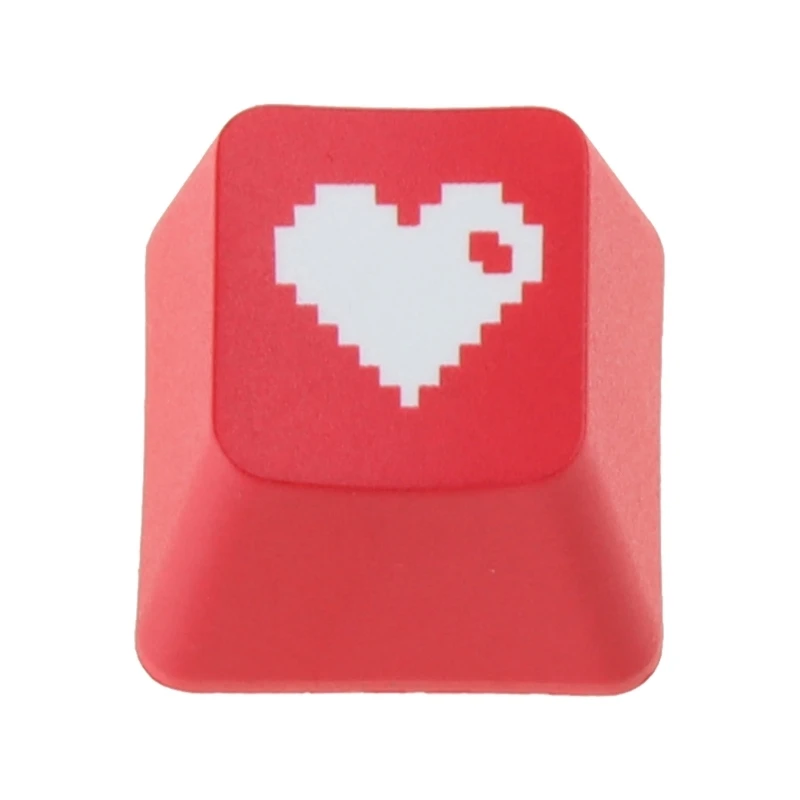 PBT Keycap OEM   Heart Shaped for Mechanical Keyboard Keycaps OEM Keycap  Keycap Replacement