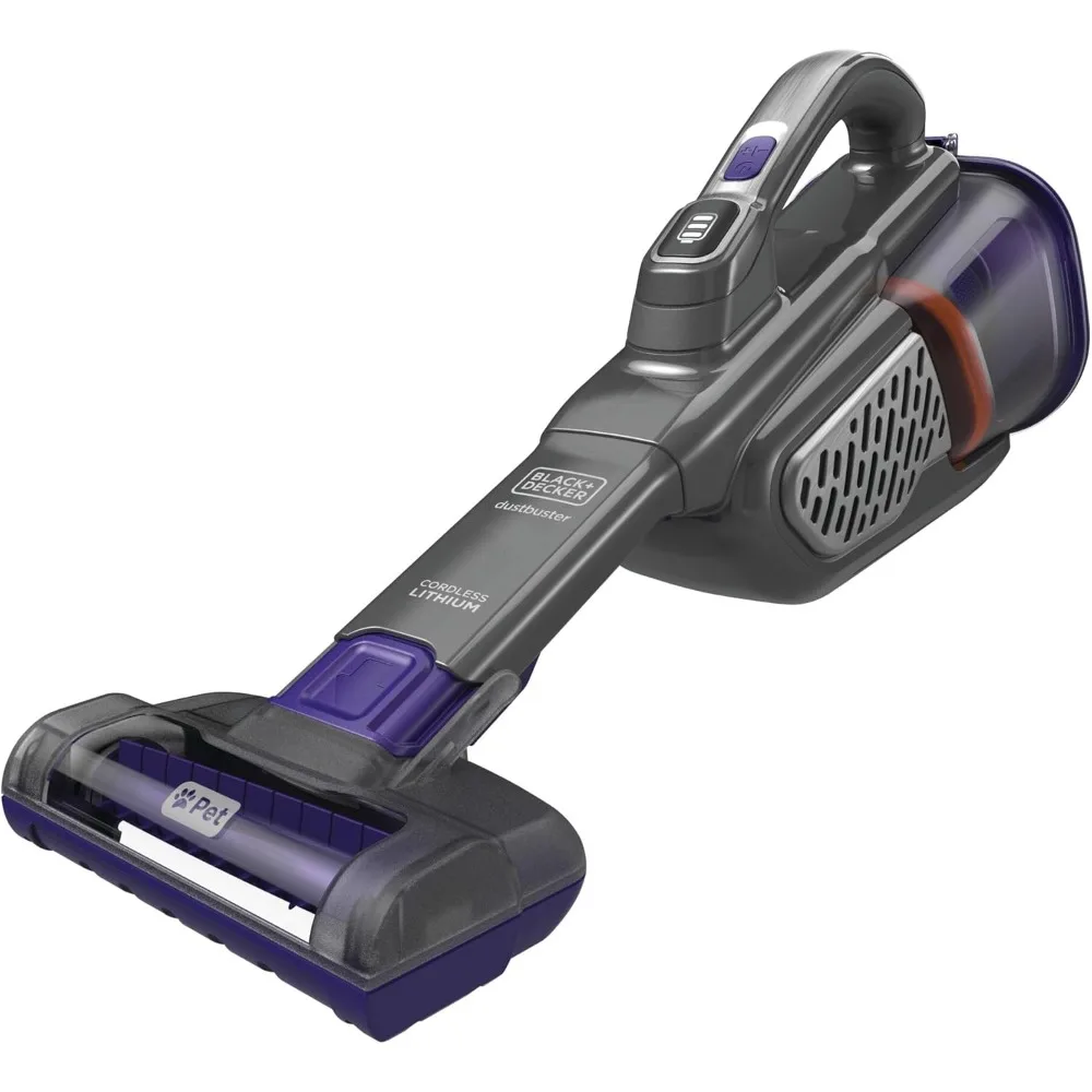 

BLACK+DECKER dust buster Handheld Vacuum Cordless Rechargeable Mini Vacuum Cleaner for Home Pet Hair and Car Portable furbuster