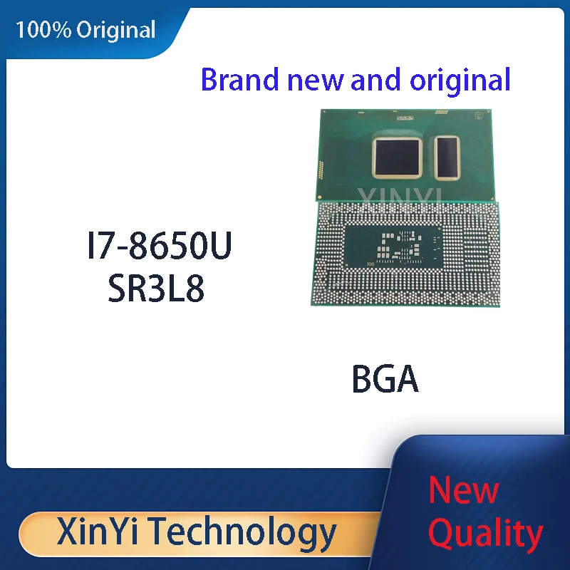 100% test zeer goed product I7-8650U SR3L8 bga chip reball met ballen IC chips