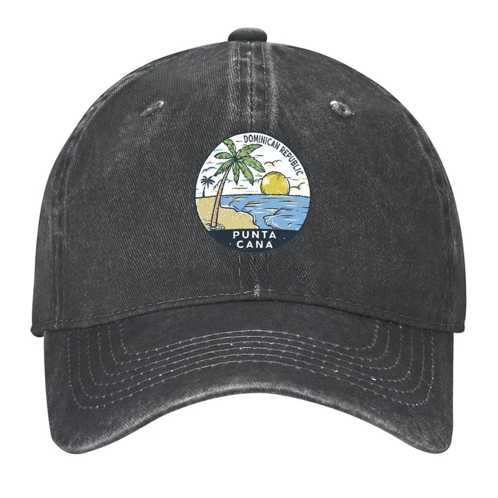 

Punta Cana Dominican Republic Vintage Baseball Cap Dropshipping designer cap Sun Cap hats on offer Caps Women Men's