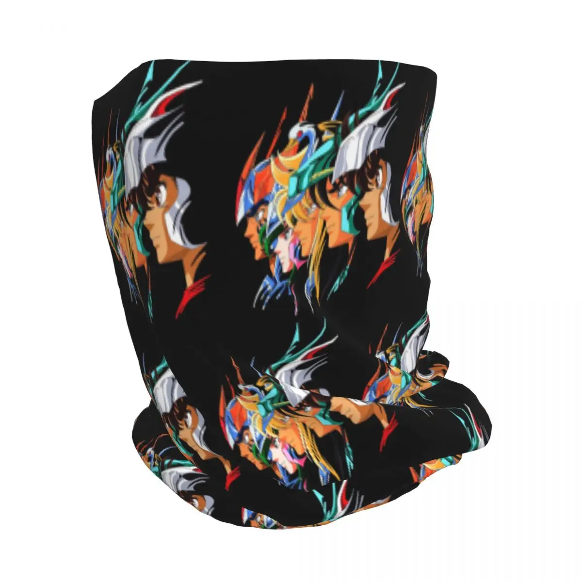 Knights Of The Zodiac Caballeros Del Zodiaco Bronze Saints Bandana Neck Gaiter Face Scarf Headwear Beanies Hat Adult Winter