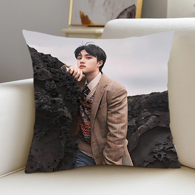 Pillow Cover D.O. Doh Kyungsoo exo room bedroomo office coffee shop Dakimakura Throw Pillows iving room Pillowcase Home Decor