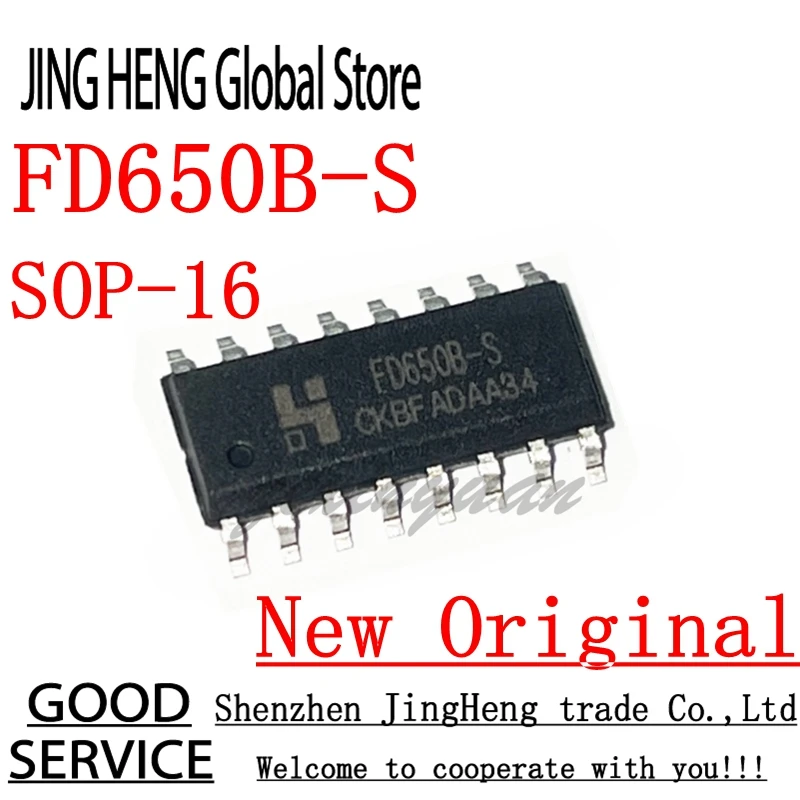 10PCS/LOT FD650B-S FD650BS FD650B SOP-16 SMD LED Driver IC Chip Integration In Stock NEW Original IC