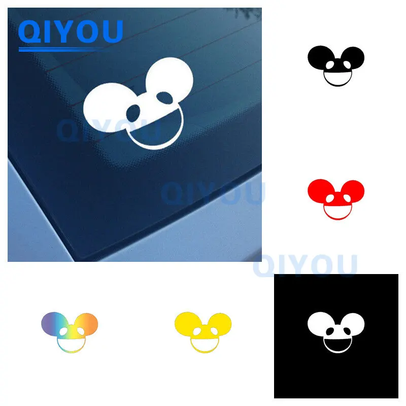 High Quality DEADMAU5 Exterior Decoration Die-cut Car Stickers Suitable for PVC Decal on Helmet Off-road Vehicle Body Surfboard