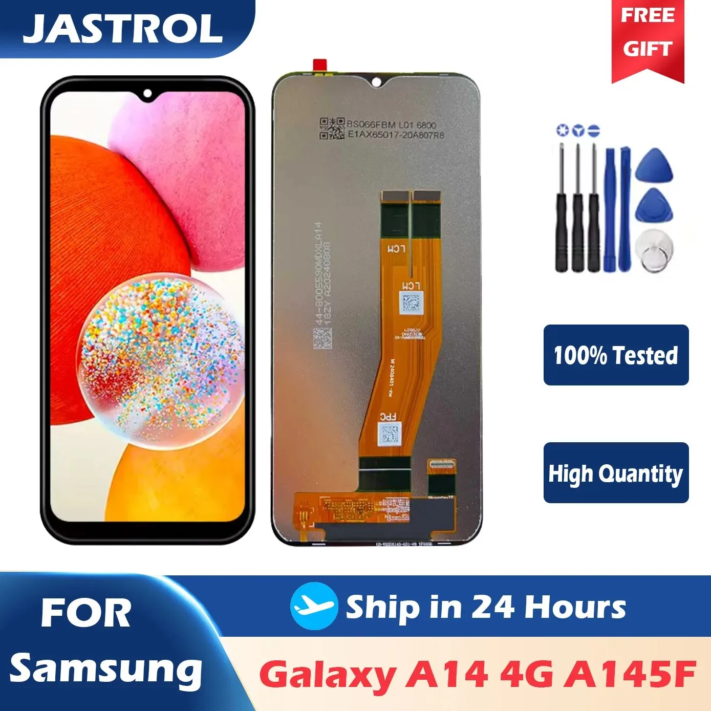 

IPS LCD For Samsung A14 LCD A145F A145F/DSN A145M A145M/DS LCD Display Touch Screen Digitizer Assembly For Samsung A145 LCD