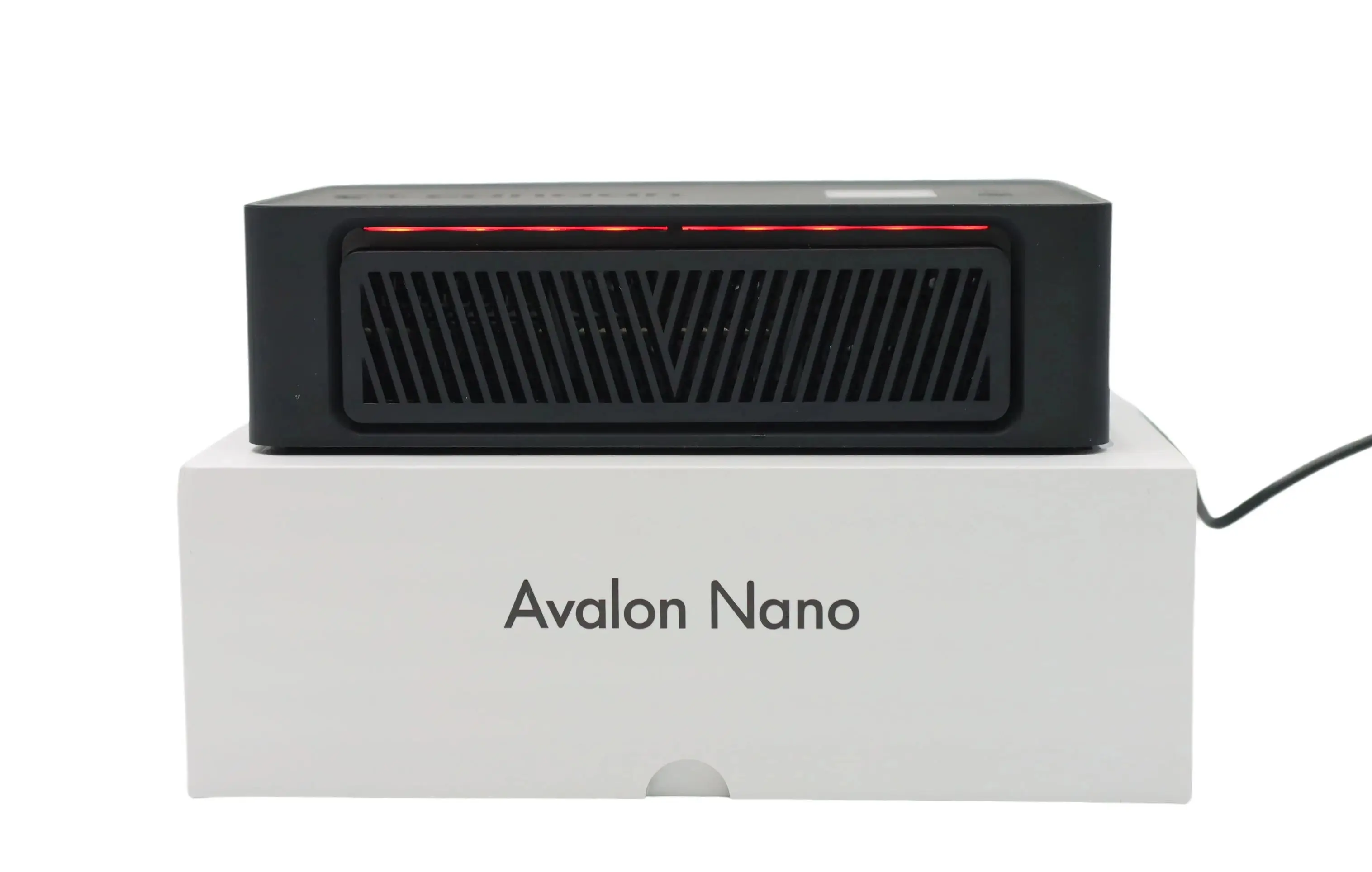 Avalon Nano 3 Hashrate Bitcoin Miner, BTC Lottery Machine, fonte de alimentação, 4, S, 140W, 24 horas de transporte, Brand New