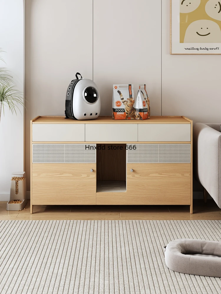 oversized storage storage wood custom cat cabinet