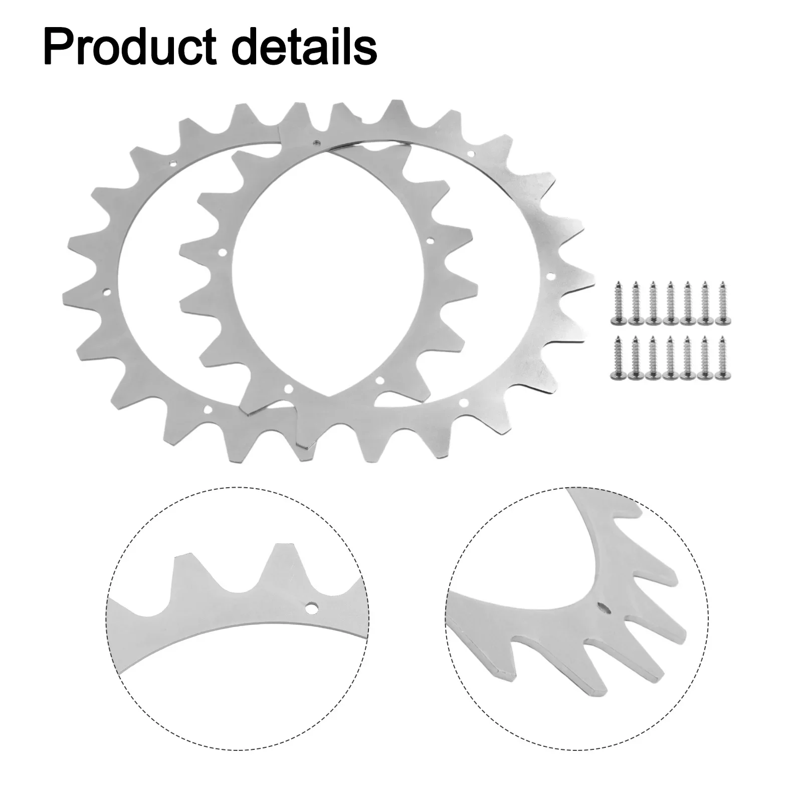 Replacement Lawn Mowing Wheels with Anti Skid Nails for Ecovacs Goat Robotic Lawnmower Stainless Steel Components for Stability