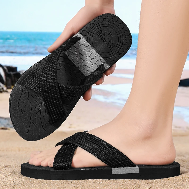 Summer Comfort Non Slip Sandal Quick- Dry Hidden Middle Finger Slippers Figure with Legs Flip Flops Parody Middle Finger Beach