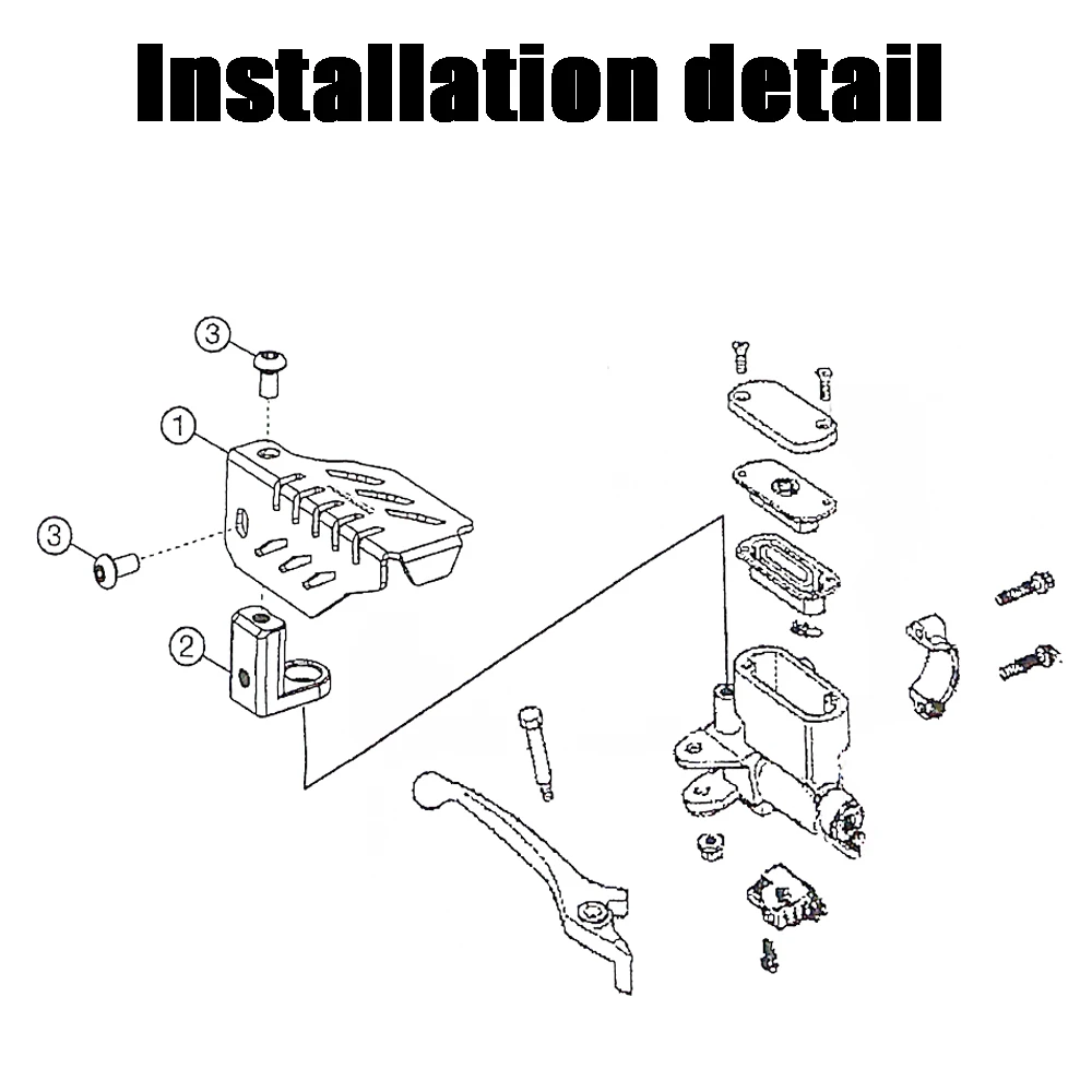 Pour X-ADV750 X-ADV150 X-ADV 125 150 350 750 Pompe de frein couvercle de tasse d'huile couvercle de protection