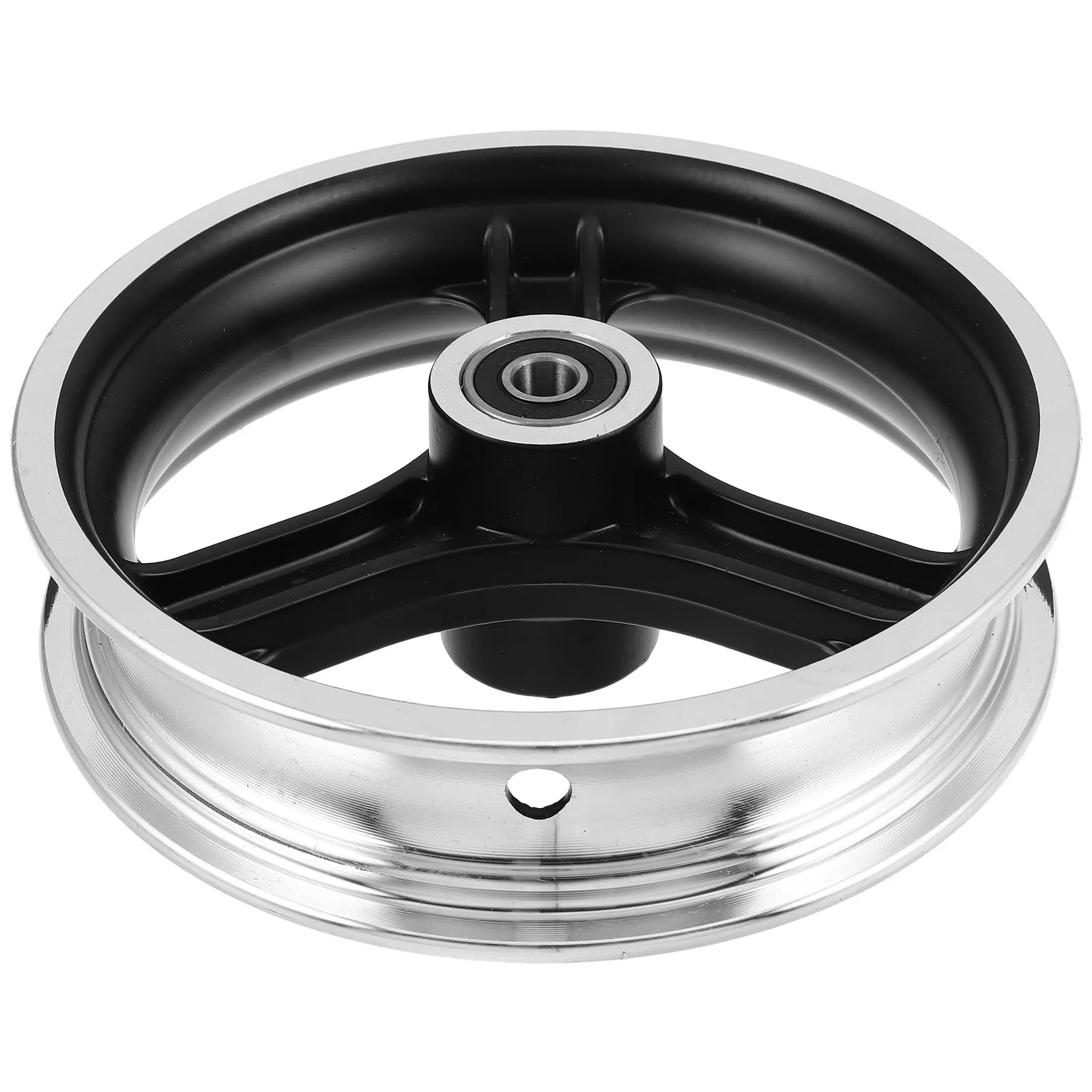 

Передняя ступица колеса для самоката, алюминиевый сплав, 10 дюймов, запасная часть, металлический обод для ремонта электросамокатов