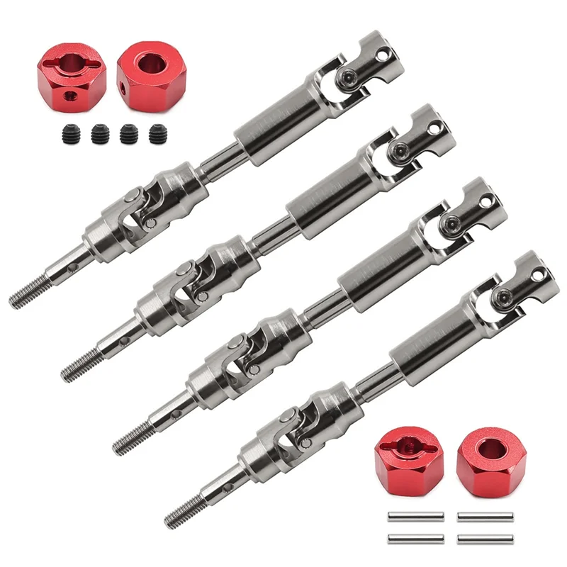 

Передний и задний приводные валы из нержавеющей стали YSUN для модернизации радиоуправляемых машин Traxxas Mini Maxx