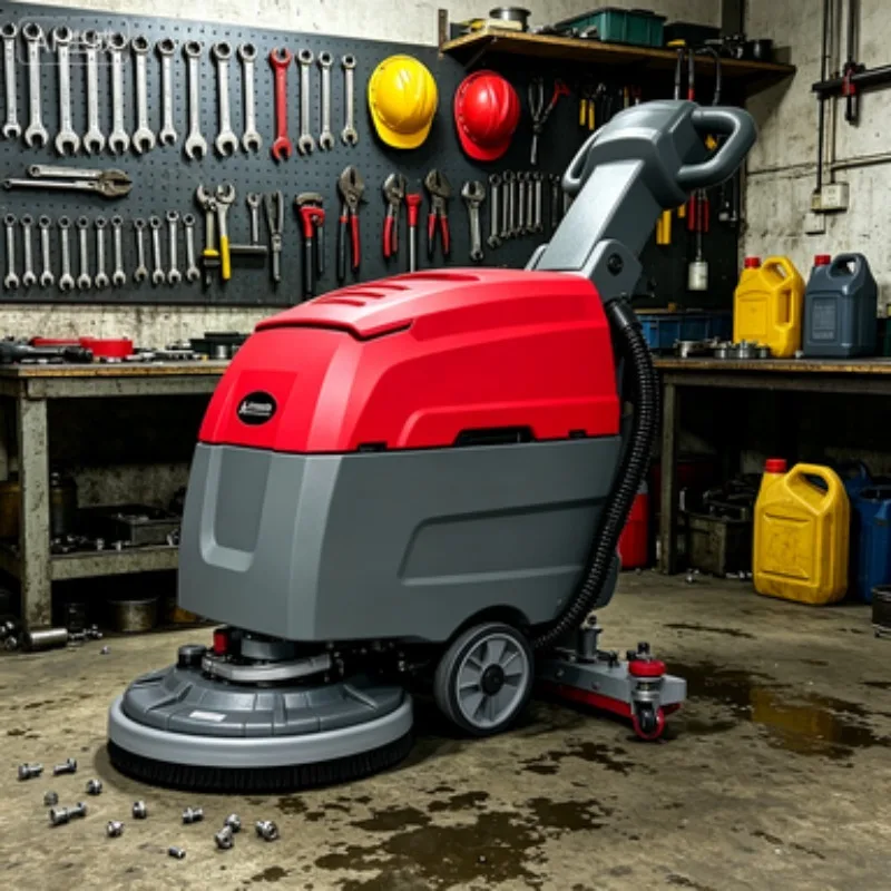 

Commercial Multifunction Electric Floor Washing Machine with Sweeping, Scrubbing, and Drying Functions for All-in-One Floor