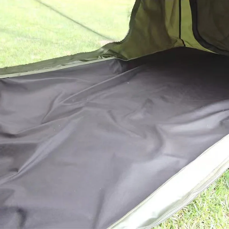 Outdoor indoor camping bed with tent for 1 person portable folding