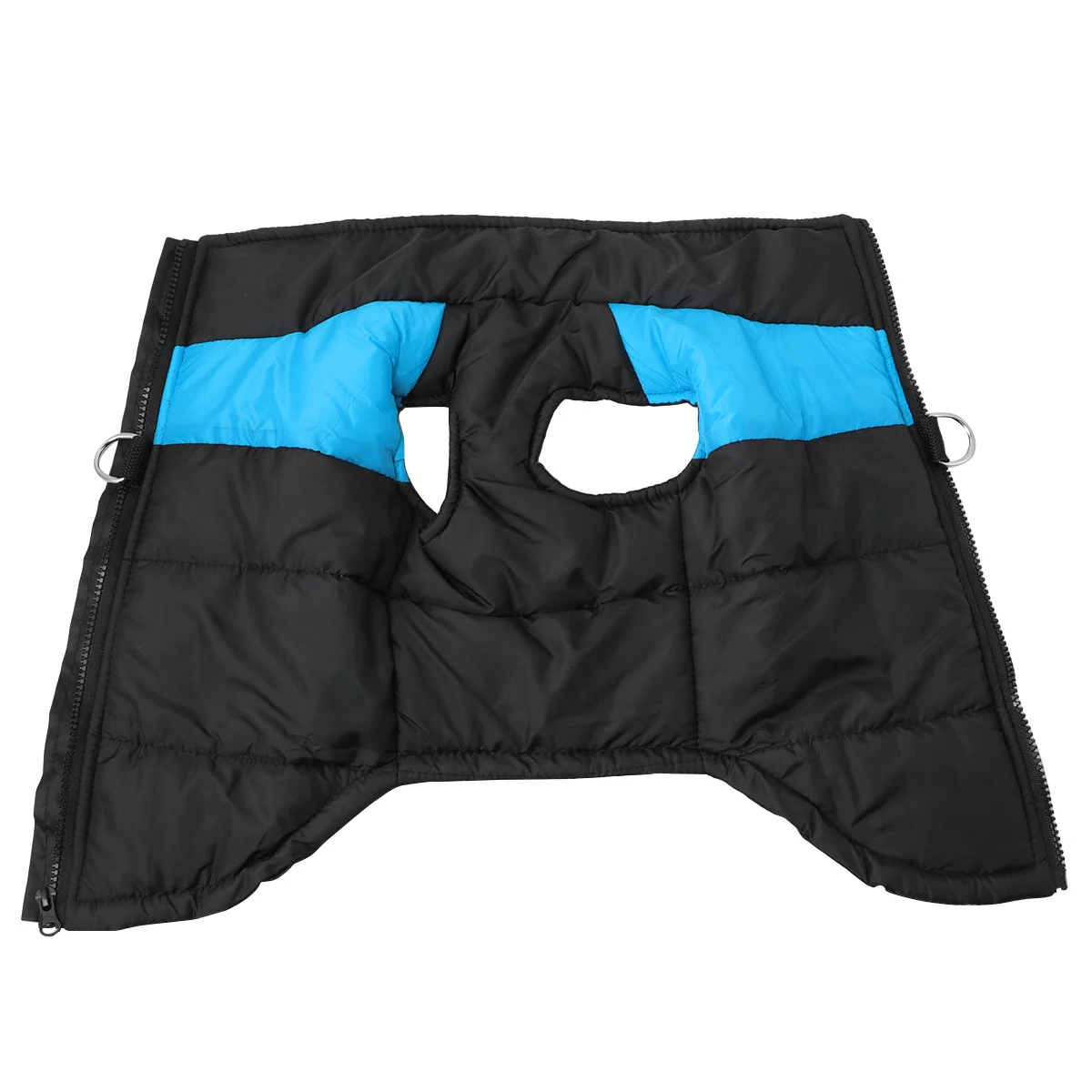 

Dog Vest Winter Warm Padded Coat Waterproof Windproof Breathable Zipper Design For Small Large Dogs Blue Size S
