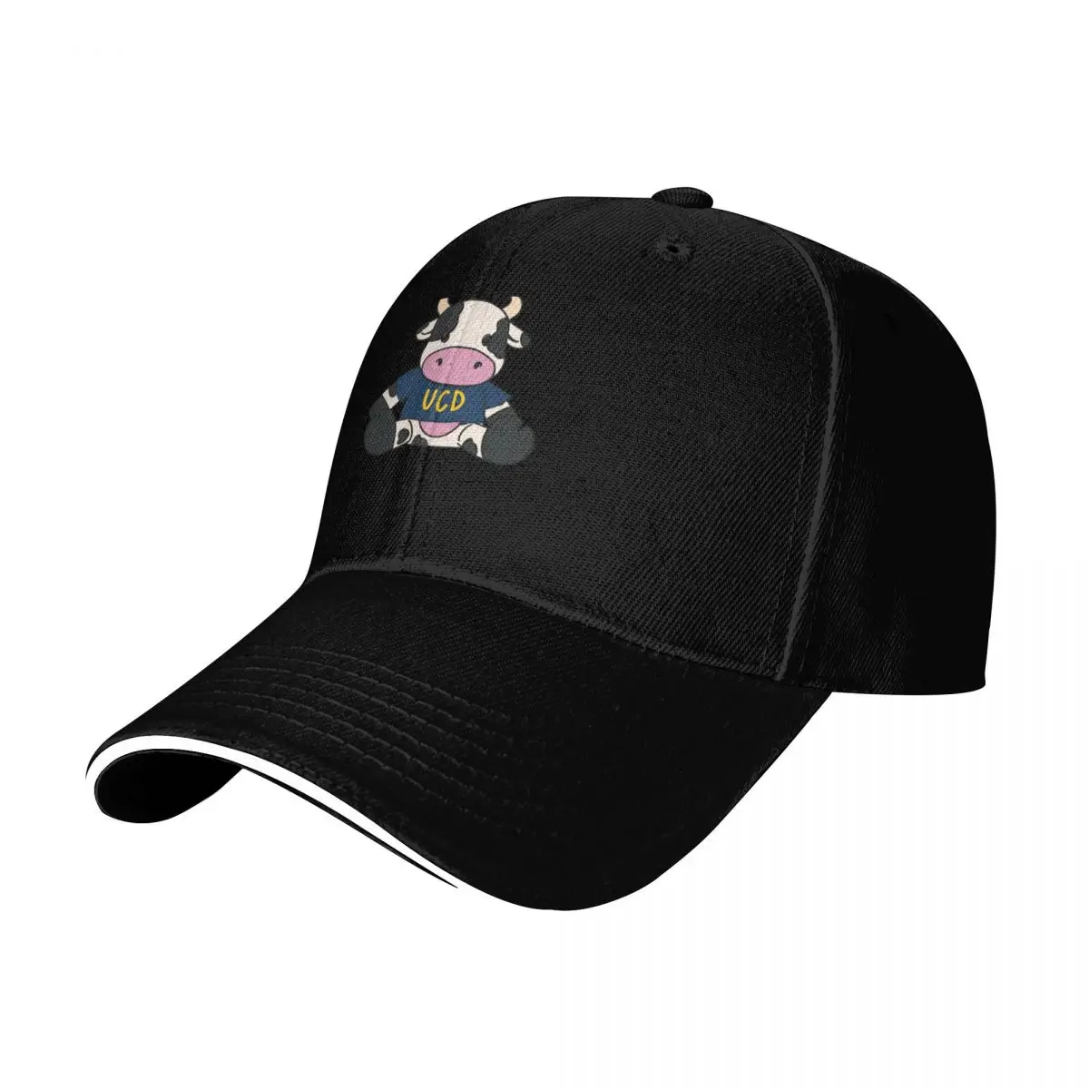 uc davis cow w t shirt Baseball Cap Breathable Mesh Back Moisture Wicking Quick Dry Curved Brim Classic Fit