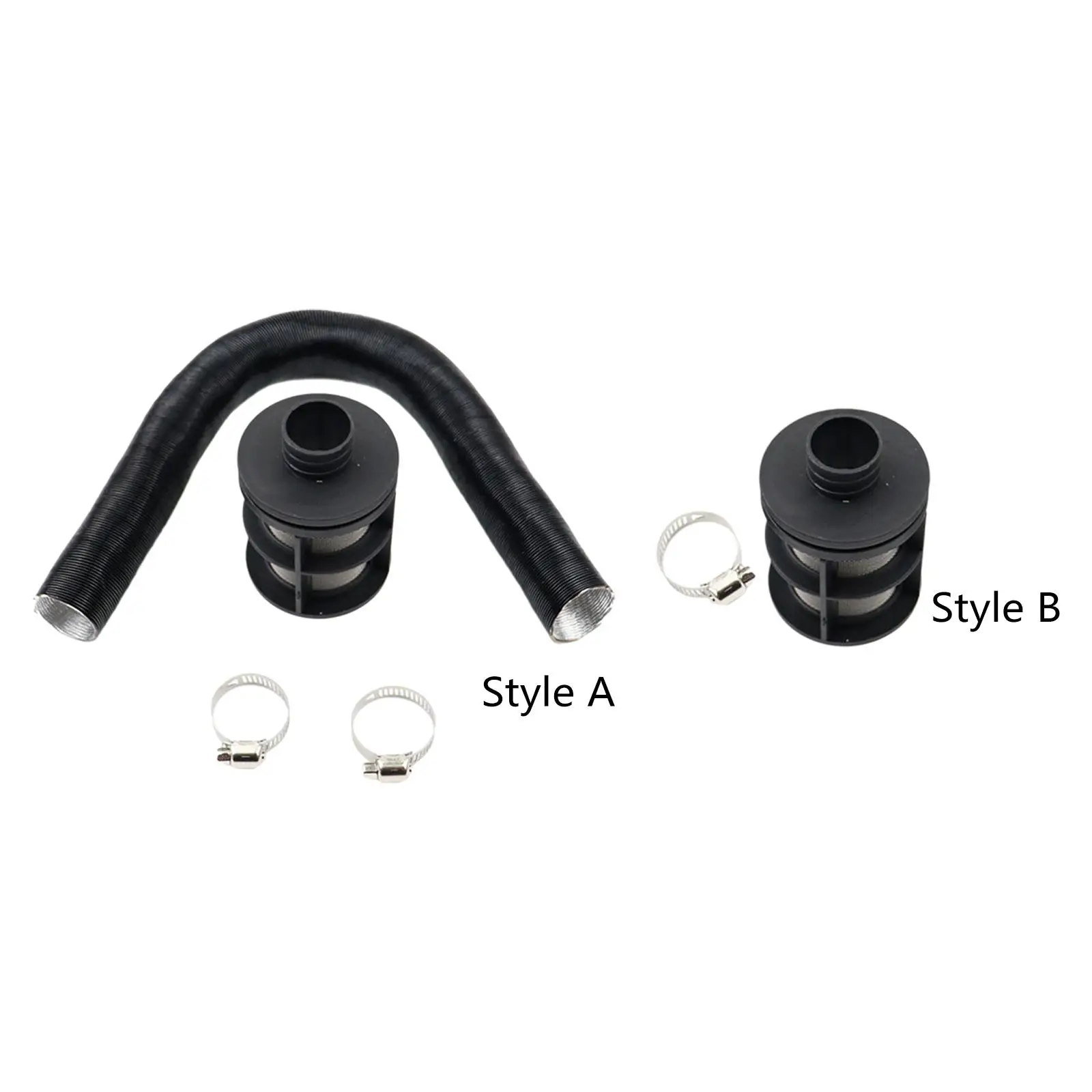 25mm Air Intake Filter Kit with Seal Clamp Durable Easy Installation Directly Replace for Diesel Parking Heater Accessories