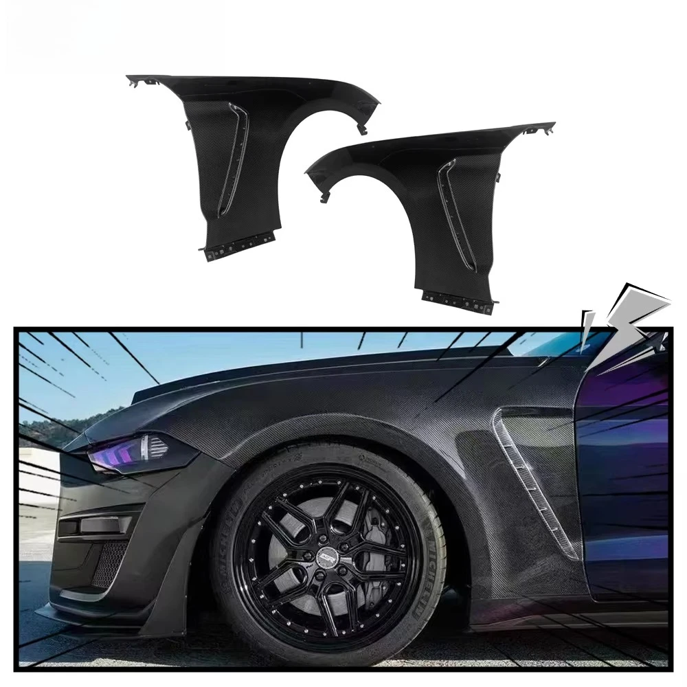 

Карбоновые крылья в стиле GT350 для Mustang Gen6 S550.2 2018-2023