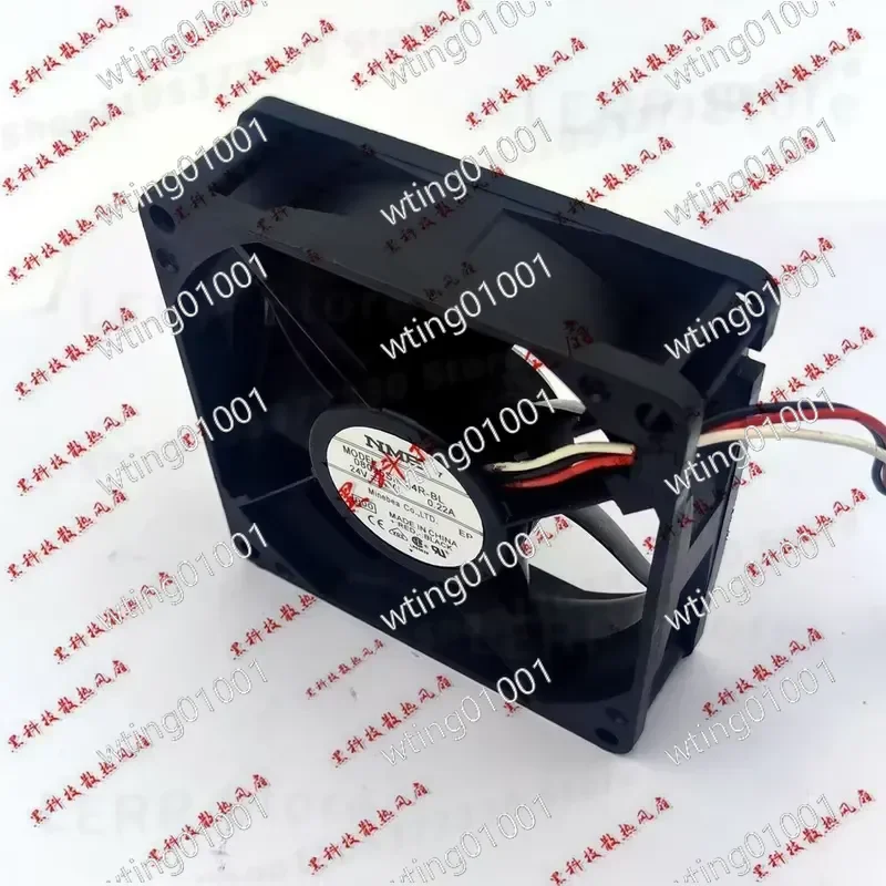 for NMB 08025SA-24R-BL Hot Selling 80mm 24VDC 0.22A Three Pin Tachometer Alert Air Blower Cooler Replacement Part High