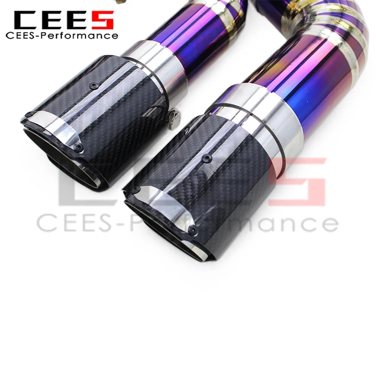 عادم CEes Valvetronic Catback لسيارات BMW M340i/M440i G20 B58 3.0T 2017-2023 كاتم صوت ماسورة عادم السيارة عالي الأداء