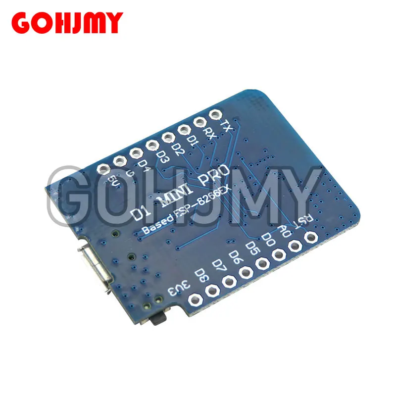 WEMOS-conector de antena externa D1 Mini, 4M, 16M, Bytes, NodeMCU basado en ESP8266, ESP-8266EX, CP2104, placa de desarrollo WIFI, Micro USB