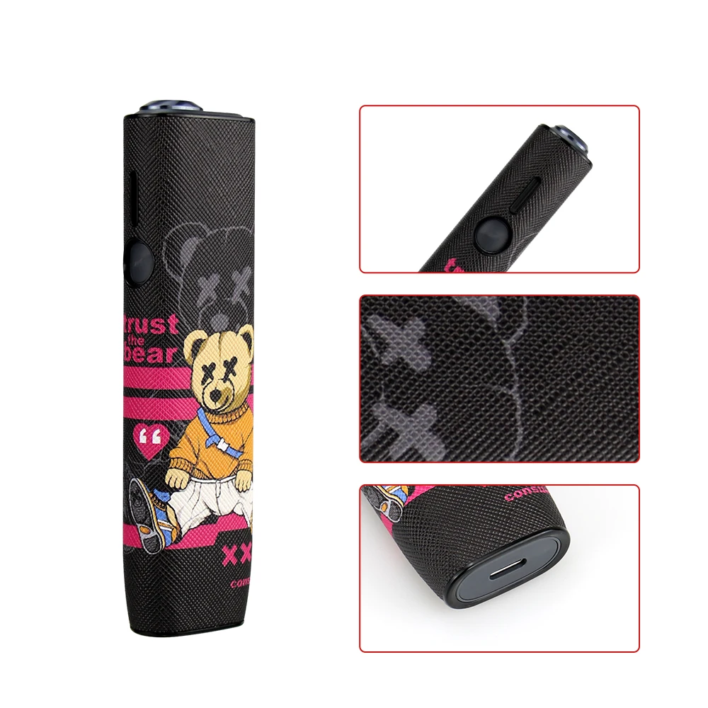 Para IQOS ILUMA One Funda protectora de cuero para IQOS ILUMA I ONE 6/7th - Ligera y resistente a los arañazos