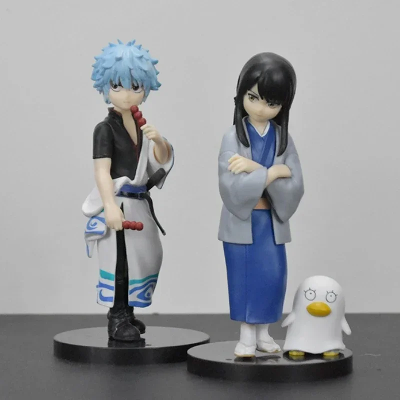 Anime Elizabeth poupée Gintama Katsura Kotarou figurines enfance Sakata Gintoki figurines 13 cm PVC Collection modèle jouets
