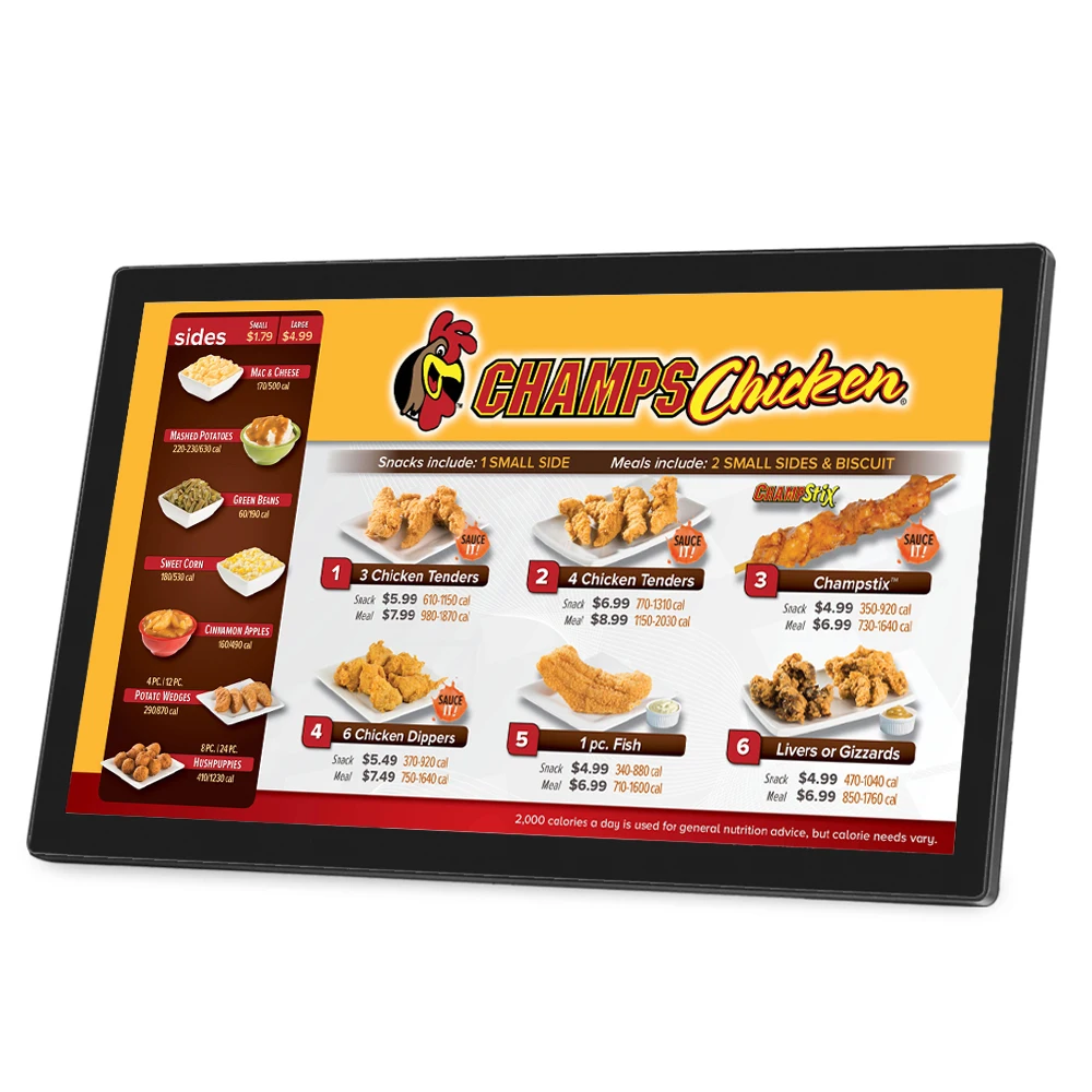 21.5-Inch 10-dot capacitive LCD touchscreen with HDMI Bluetooth Android 11.0 Ad Player Digital Signage and Display