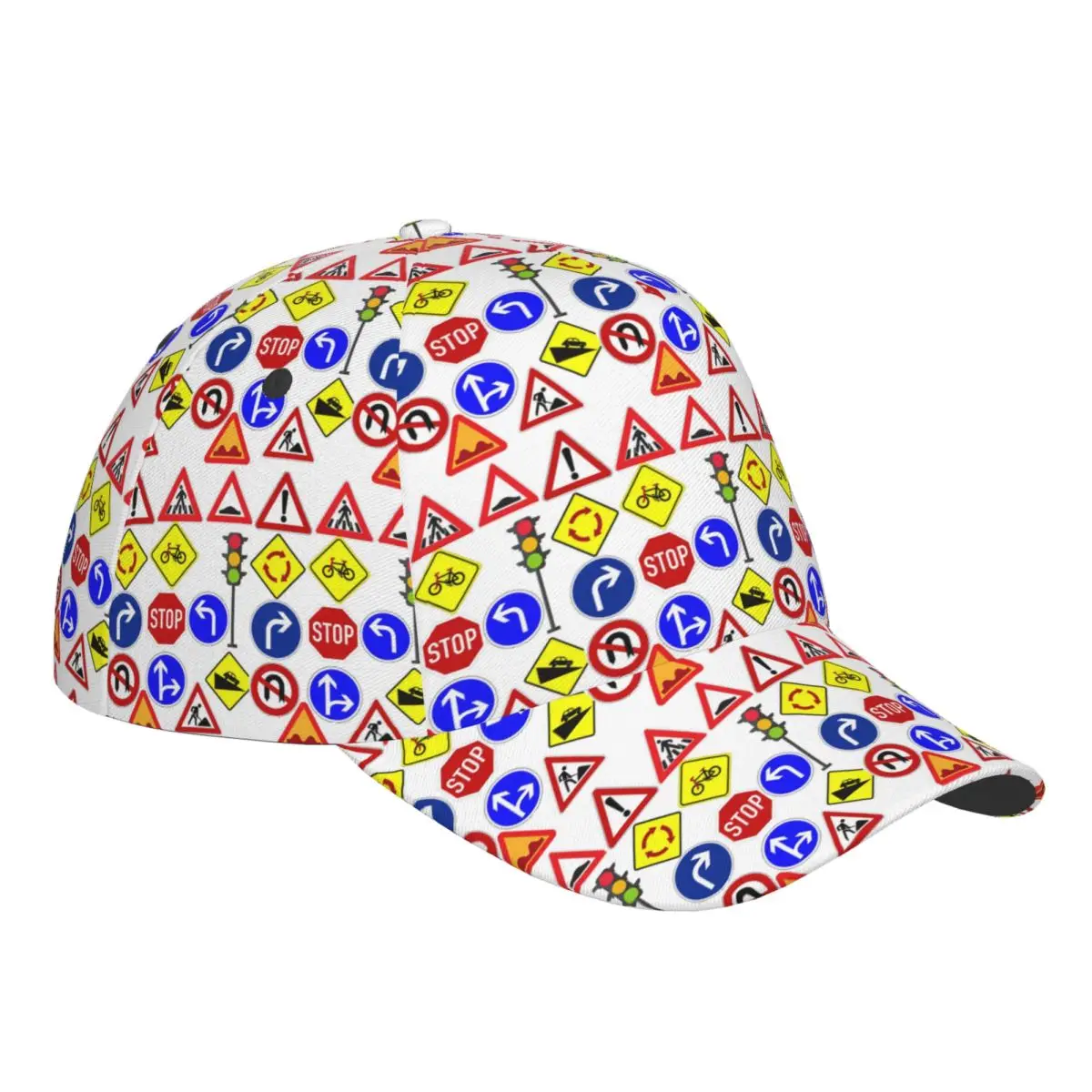 

Бейсбольные кепки с дорожными знаками 1, мужские и женские шапки, уличная регулируемая повседневная кепка, спортивная бейсбольная кепка Casquette