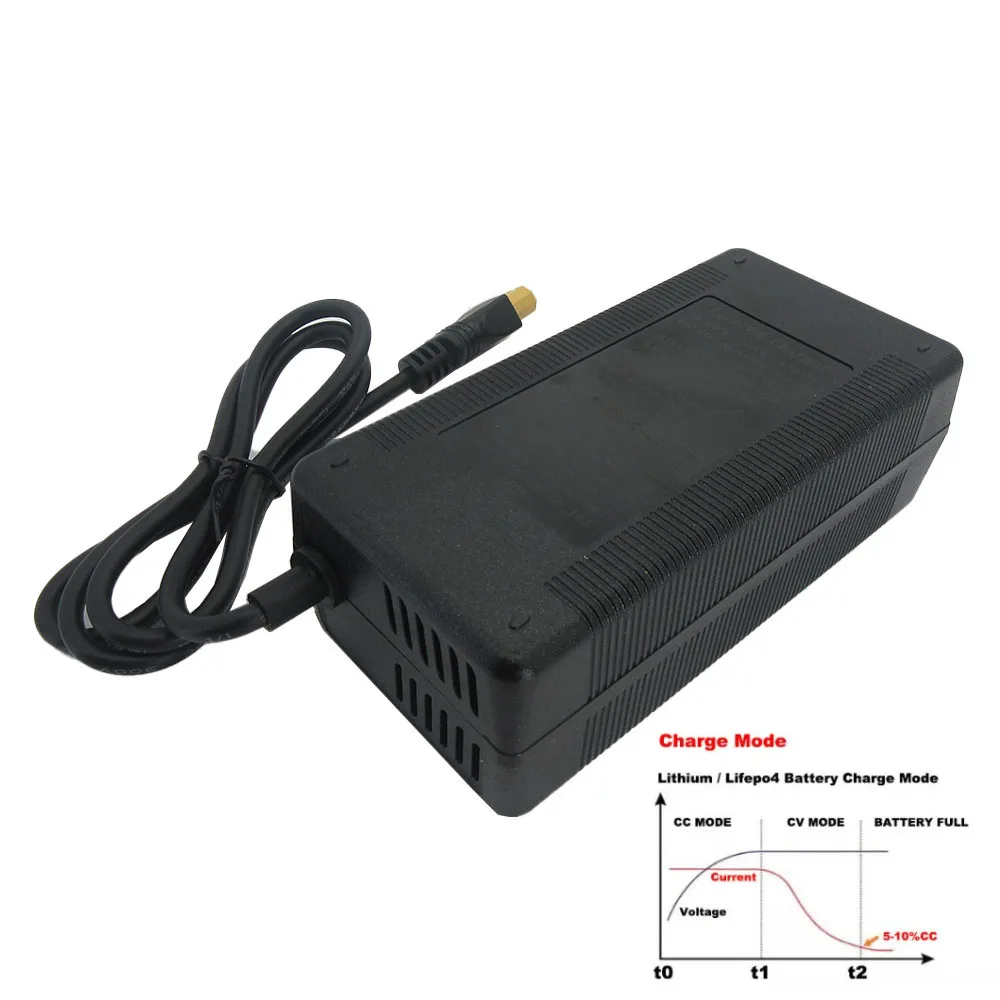 14.6V 10A 15A 20A 5A Lifepo4 Fast Charger 4S 12V 12.8V Iron Phosphate Battery Charger XT60 Alligator Clip Connector