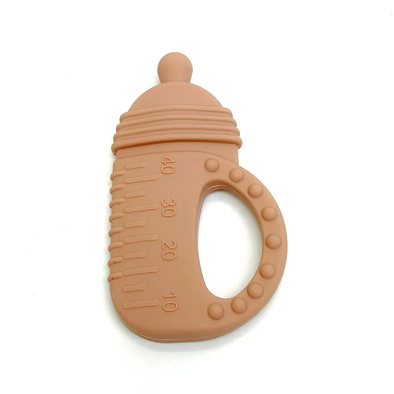 Baby teething stick silicone teethers toys bottle teethers baby teethers biteable toys