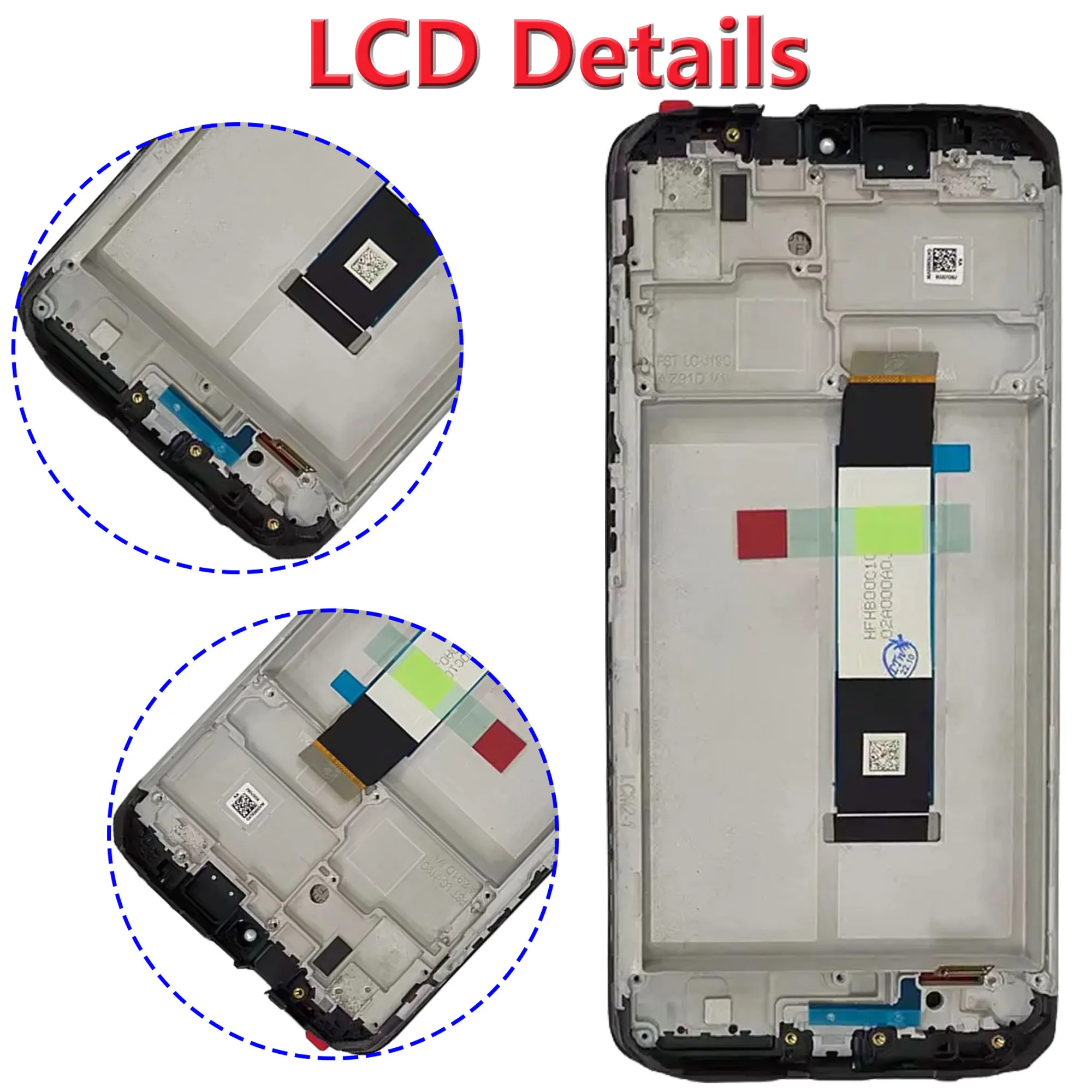 Pantalla For Xiaomi Redmi 9T Touch Screen Digitizer Assembly With Frame M2010J19SG  J19SY LCD Display Replacement Repair Parts