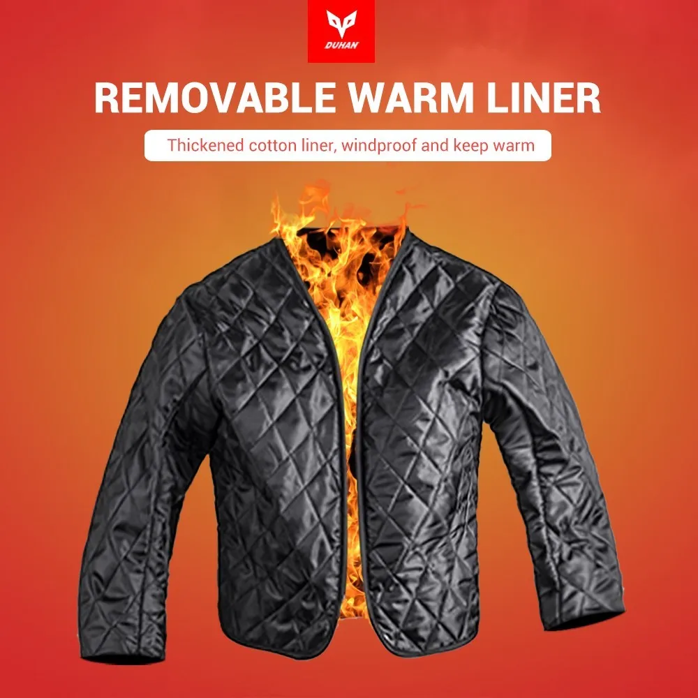 Motorcycle Jacket Four seasons Winter Cold-proof Moto+Protector Motorcycle Pants Moto Suit Touring Clothing Protective Gea