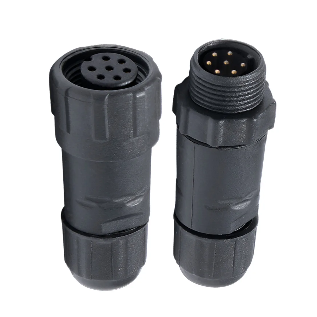 

7-контактный мужской и женский уличный жгут проводов, водонепроницаемый разъем, адаптер, комплект розетки, подходит для автомобиля, лодки