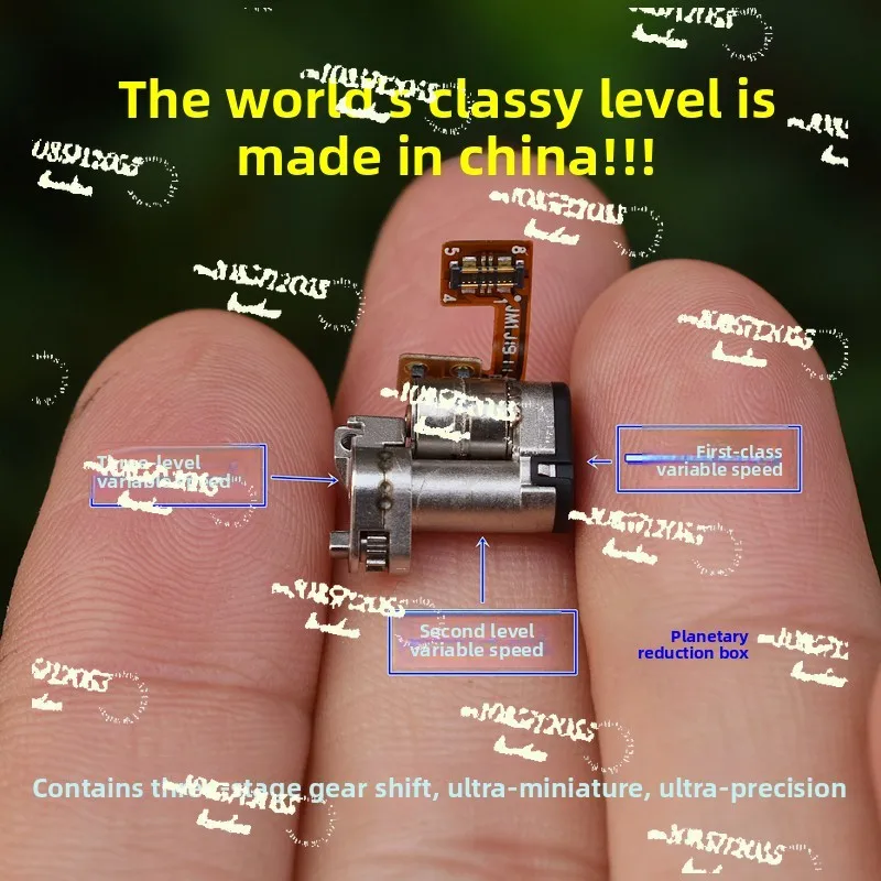 Apply to ultra-miniature, metal gear 5MM planetary deceleration, stepper motor, precision, mobile phone lens, flip motor