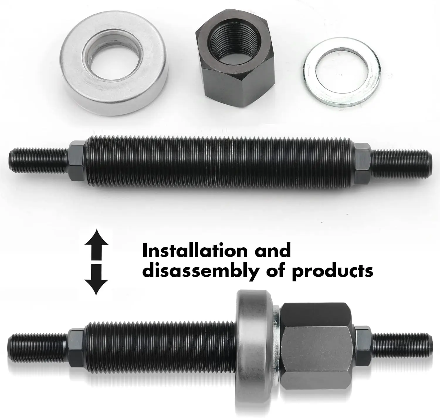 66515 Инструмент для установки гармонического балансира, совместимый с шатунами Chevy 350 SBC BBC