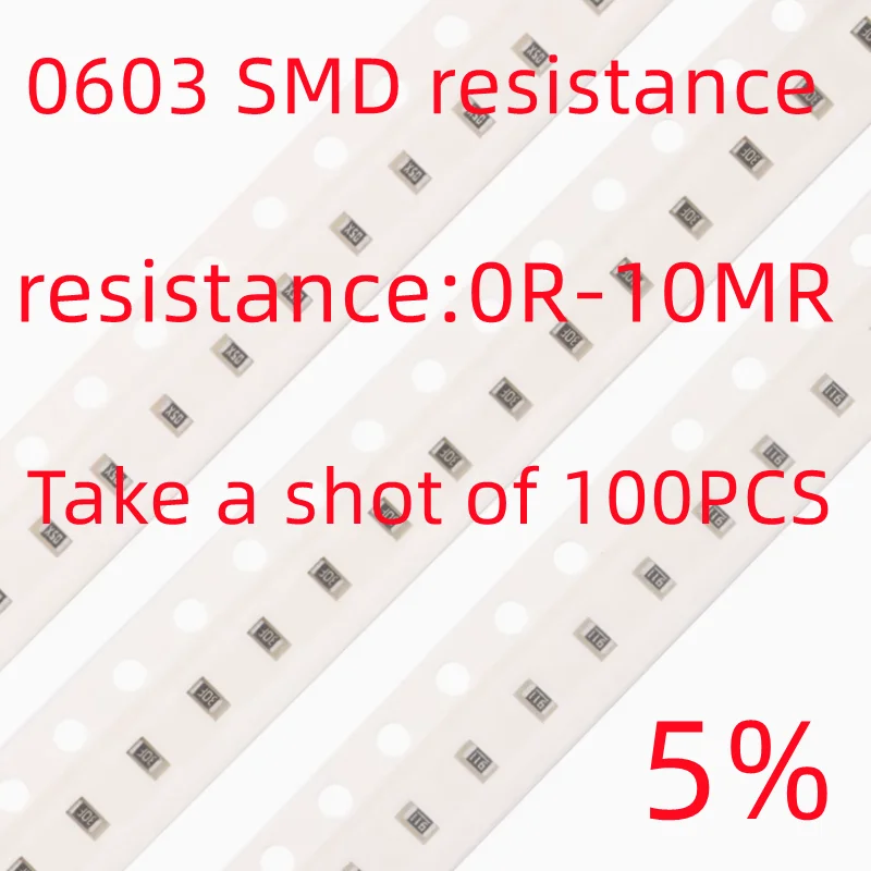 100PCS 0603 Smd 5% … - image