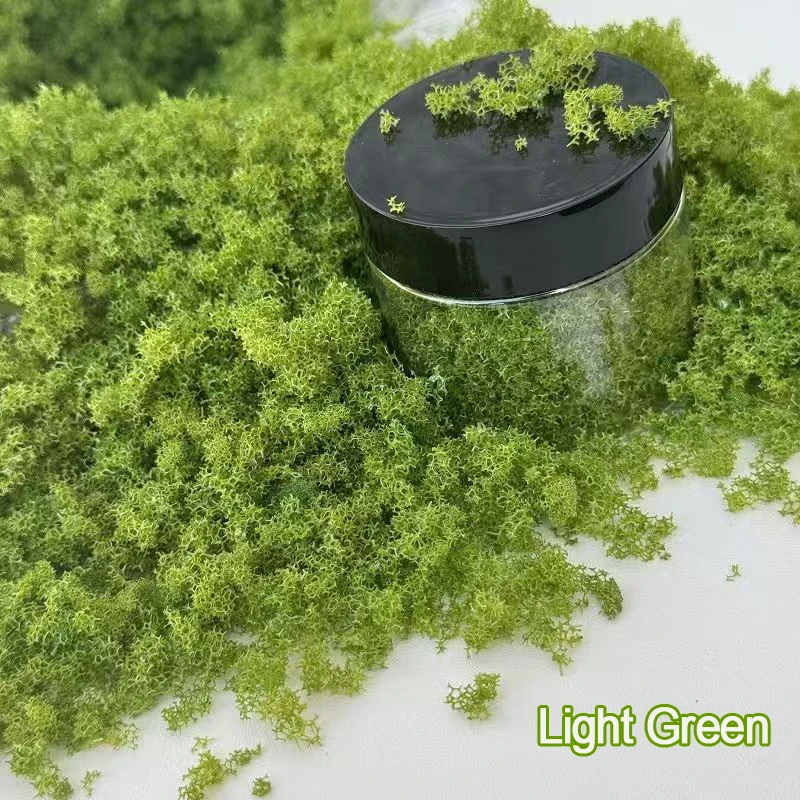 50ml sponge simulation leaves fake Ground shrub vegetation landscape decor material sand table train layout diorama