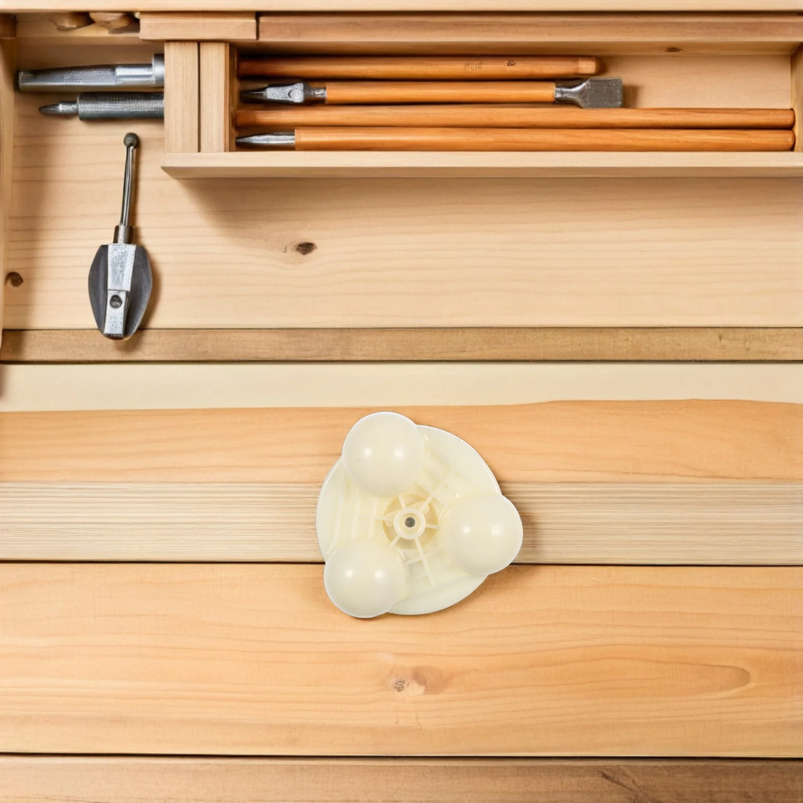 أسطوانة تدليك ثلاثية الأبعاد لاستبدال كرسي التدليك العالمي الظهر قطني مدلك العجن كرات دوارة أجزاء إصلاح البلاستيك