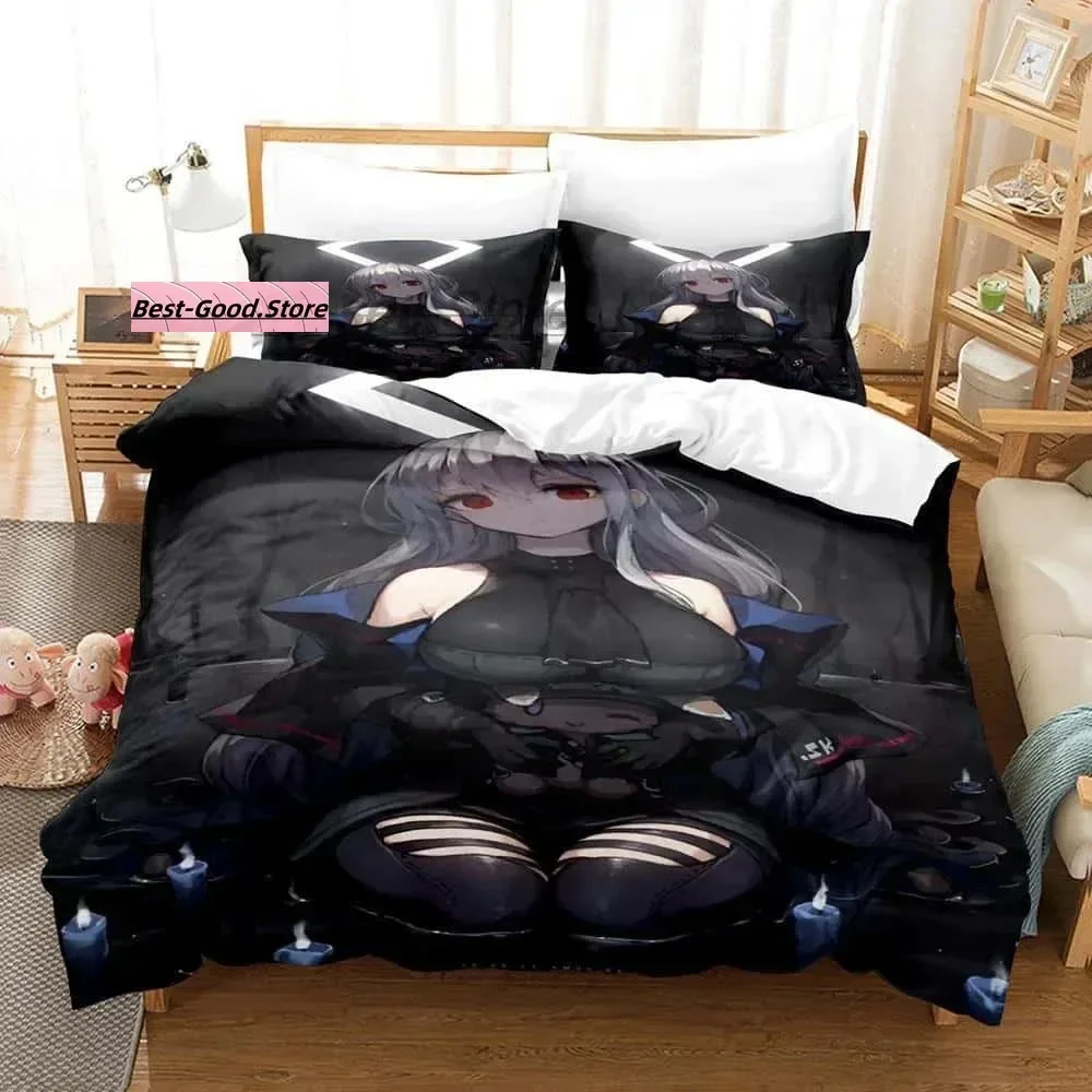 

3D Print Anime Arknights Bed Set Duvet Cover Pillowcase Bedding Set Linen Sheet Quilt Cover Full Queen King Size Home Textiles
