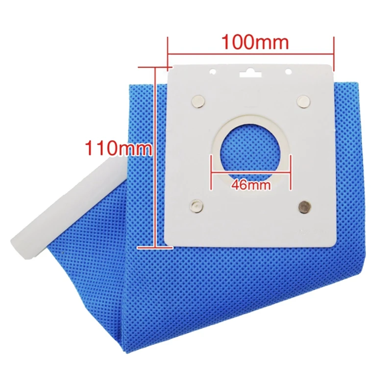 Non-Woven Fabric BAG DJ69-00420B For Samsung VC-6025V SC4180 SC4141 Vacuum Cleaner Dust Bag Long Term Filter Bag