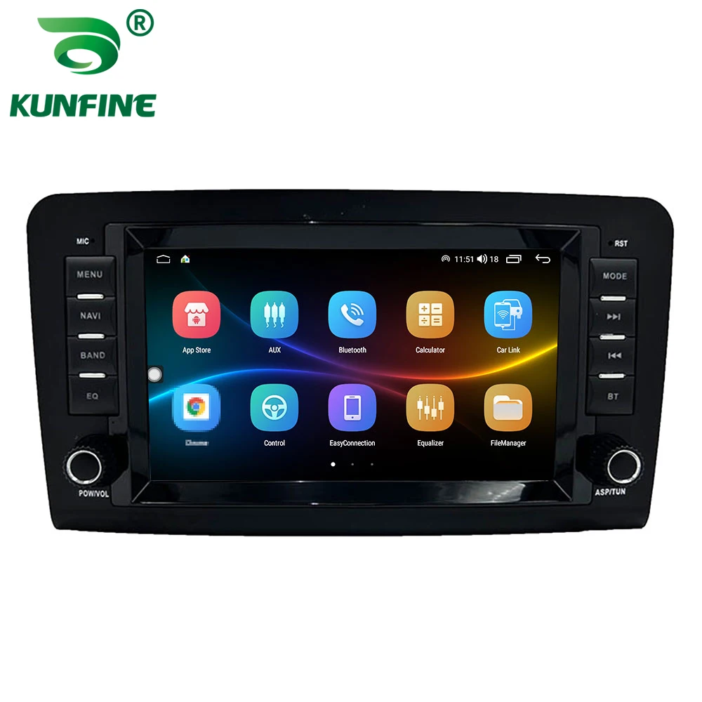 2 Din Android Car Radio For Benz ML-W164/W300 2005-2012 Car Stereo Automotive Multimedia Video DVD Player GPS Navigation Carplay