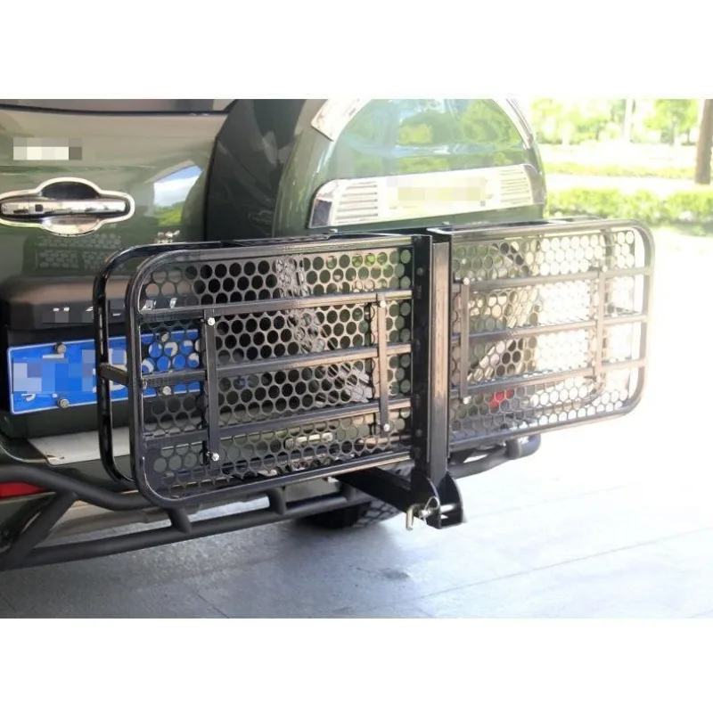 rear luggage frame, trailer square entrance luggage rack, cargo basket modification basket, off-road shelf rear towing
