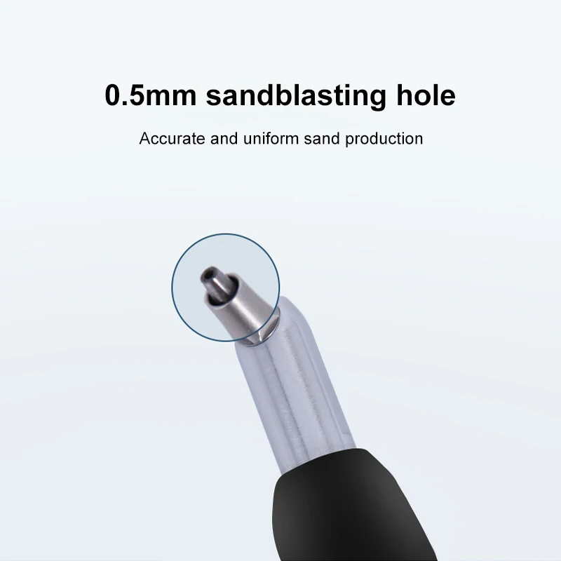 Pistolet de sablage dentaire en alumine, machine de sablage essentielle à forte puissance pour éliminer rapidement les taches tenaces en dentisterie