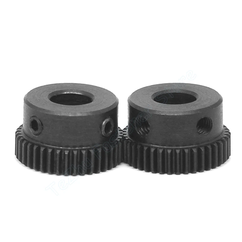 1pc Mod 0.5 38 T foro ingranaggio cilindrico 6mm 8mm 10mm 45 # ingranaggi di trasmissione annerimento in acciaio 0.5 modulo 38 denti pignone accessori fai da te