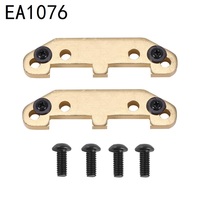 2pcs Metal Front Rear Upgraded Suspension Arm Code EA1076 for JLB Racing CHEETAH 11101 21101 J3 Speed 1/10 RC Car Upgrade Parts