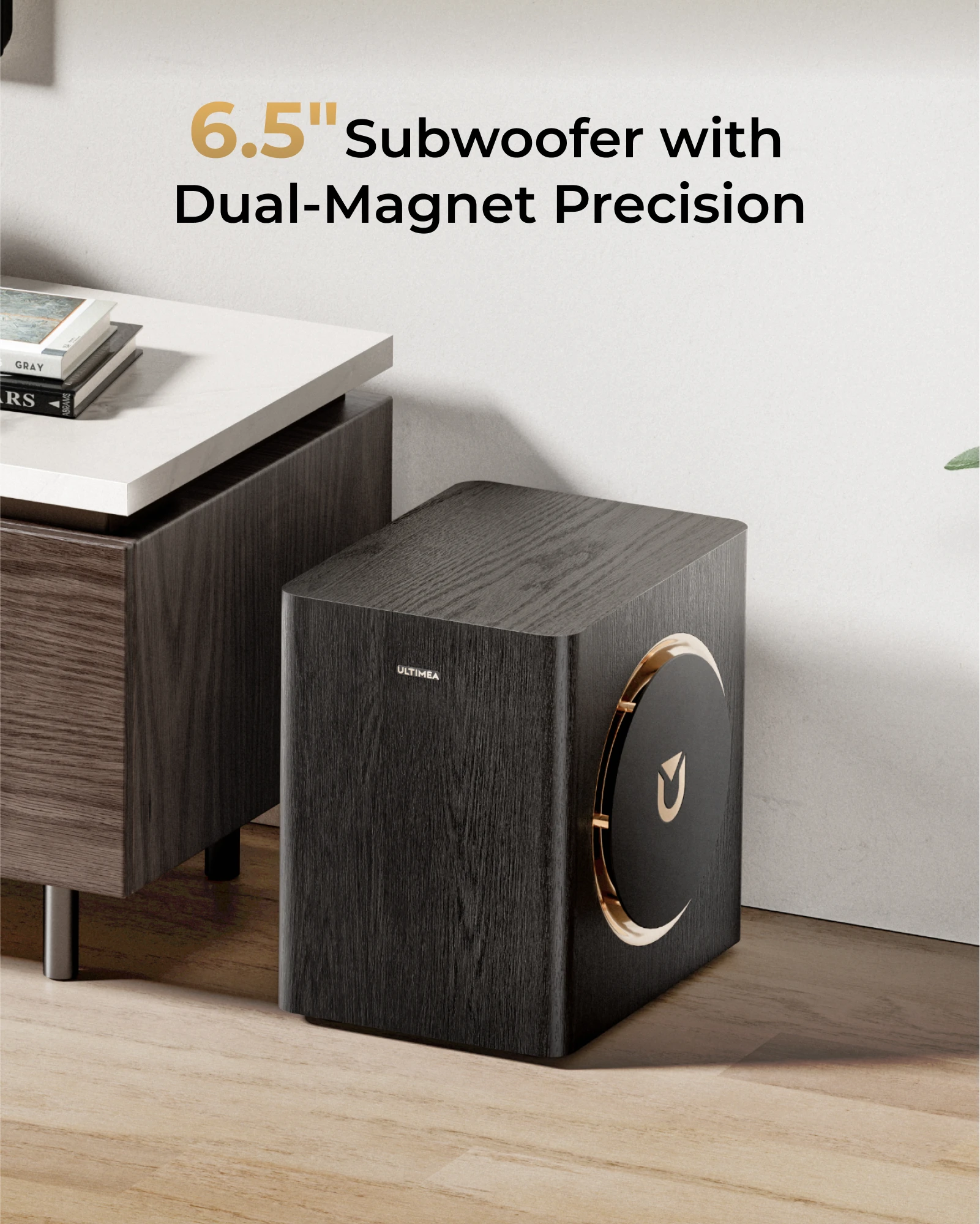 ULTIMEA 5.1.2 نظام الصوت المحيطي شريط الصوت للتلفزيون مع التحكم Dolby Atmos&APP، مكبر صوت بلوتوث للسينما المنزلية مع مضخم صوت #5